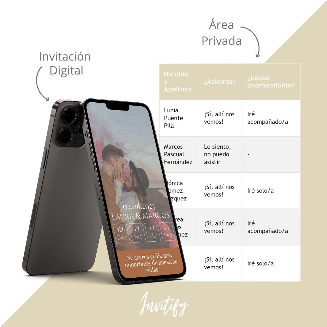 Invitify - Invitación Premium